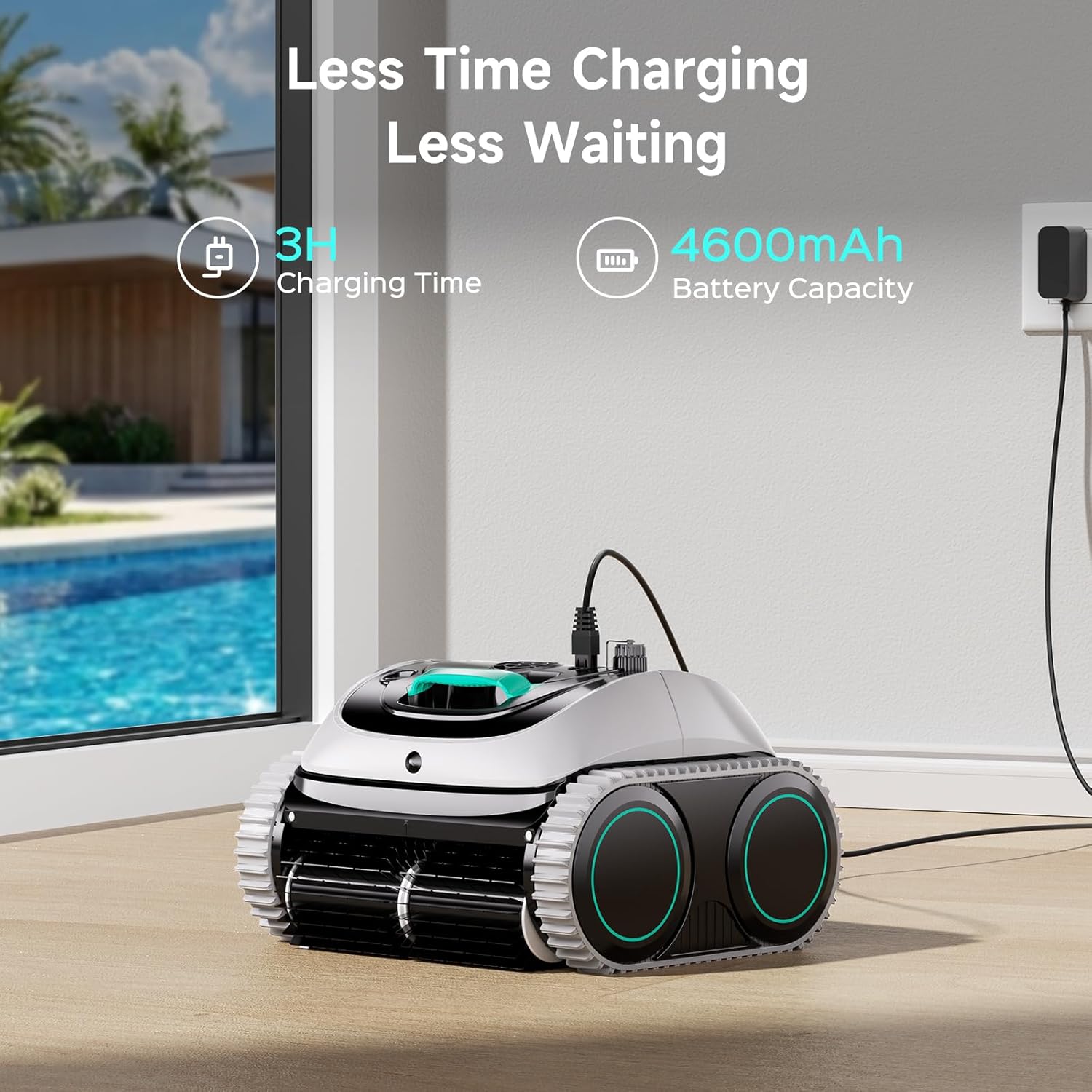 (2026 Upgrade) WYBOT C1 Cordless Robotic Pool Cleaner