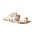 Sagebrush Concho Sandals In White