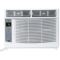 6000 BTU Smart Window Air Conditioner with WiFi - Cools Rooms to 250 Sq Ft, Remote & App Control for Bedroom Office