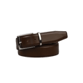 Spotty Brown Italian Calf Leather Belt