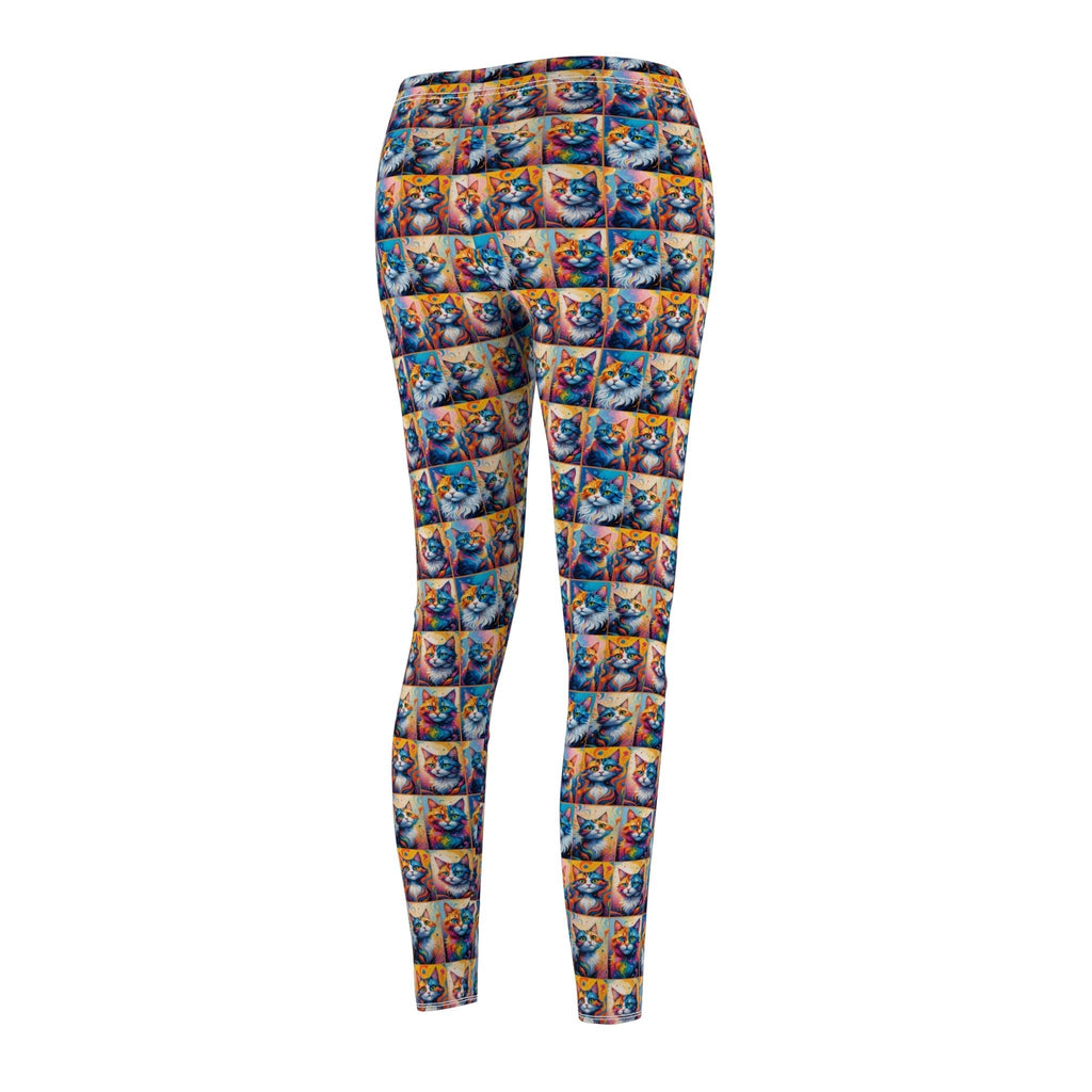 Colorful Kitties Women's Casual Leggings