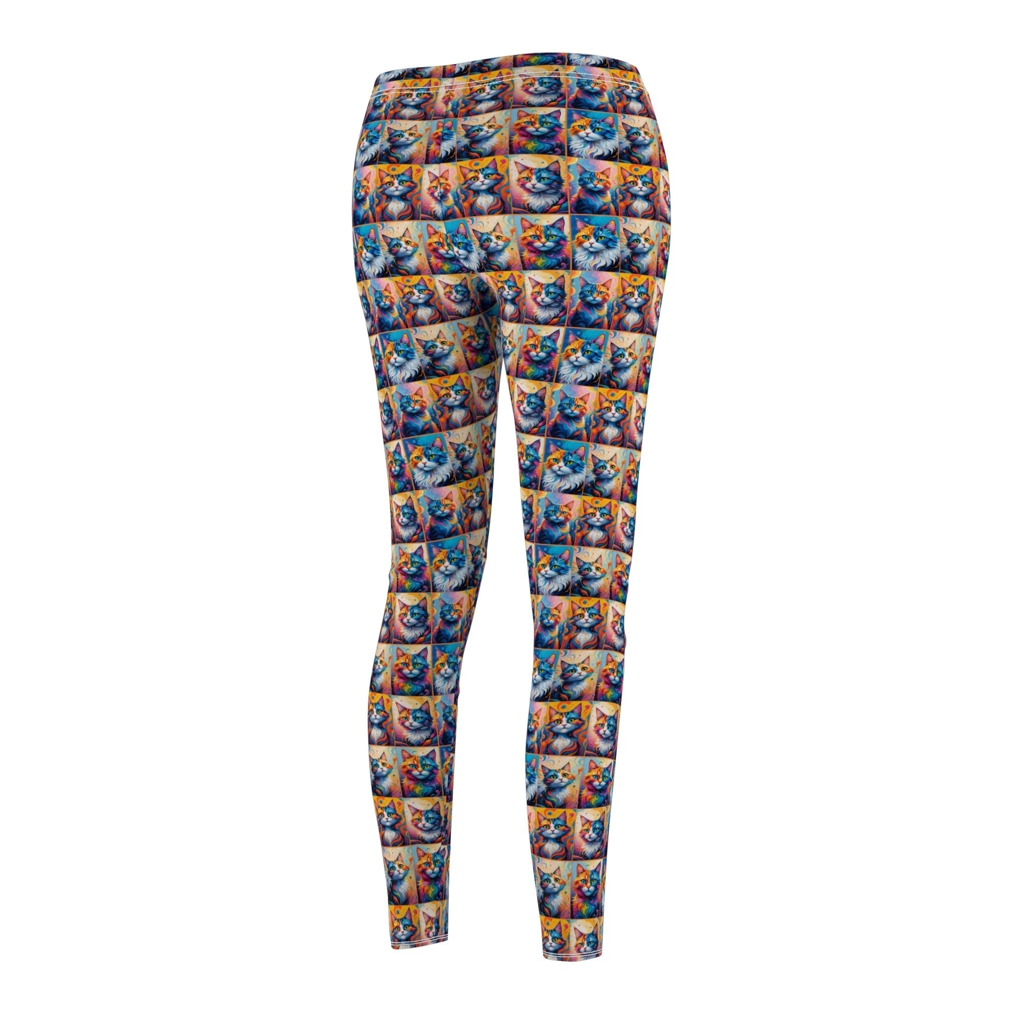 Colorful Kitties Women's Casual Leggings