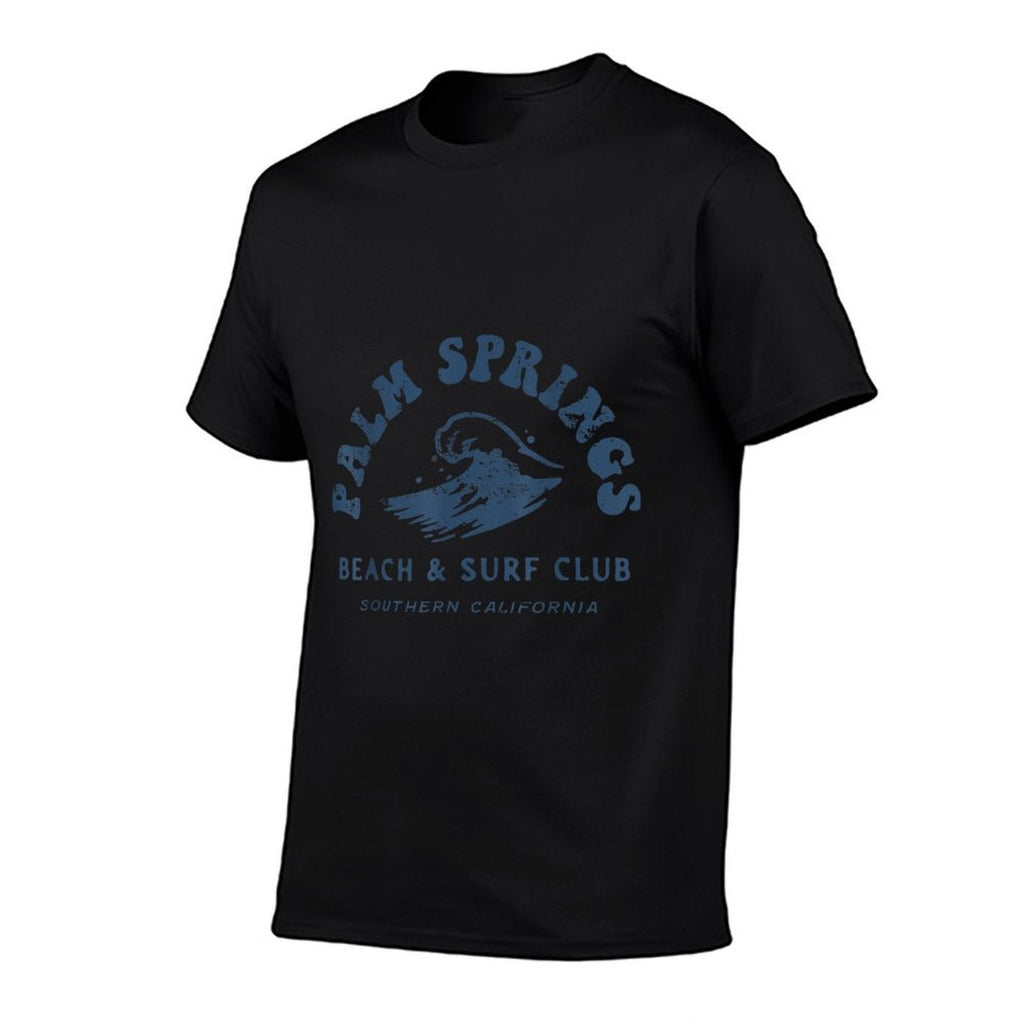 Groovy Retro Palm Springs Beach Surf Club Summer Vacations  Classic T-Shirt