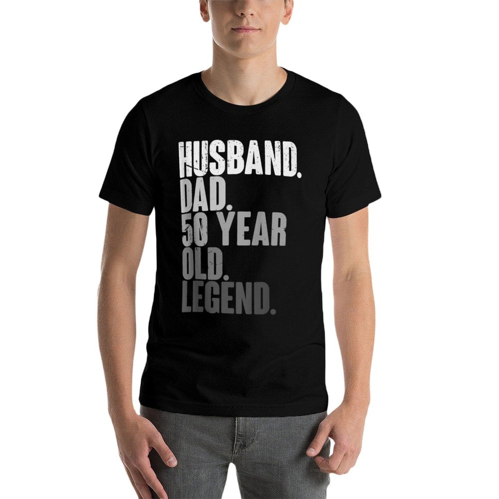 Funny 50th Birthday Decoration Gift Husband Vintage Dad 1973  Summer-ready Fabric T-Shirt