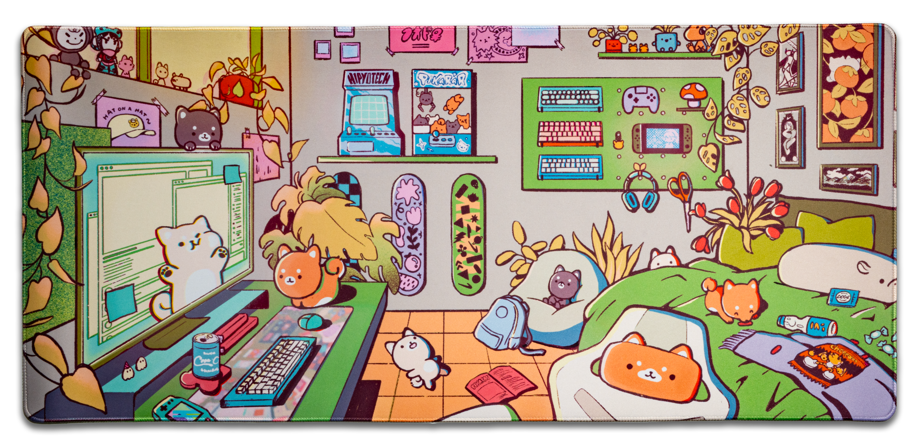 Pikarar x Hipyo Tech V2 Desk Mat