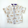 MVC: Louisiana Tigers Short Sleeve Collared Shirt